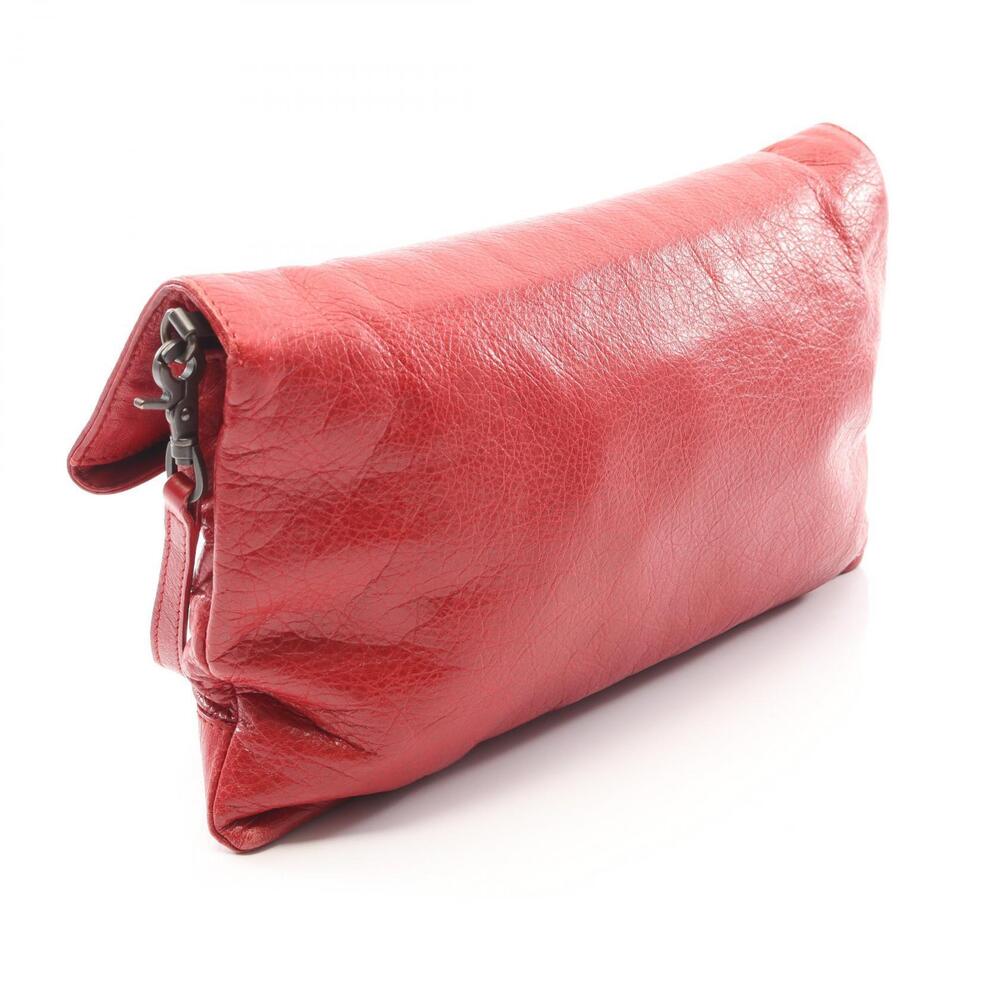 Balenciaga Envelope Shoulder Bag Leather Red - Picture 2 of 9